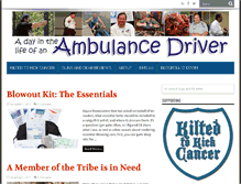 Tablet Screenshot of ambulancedriverfiles.com